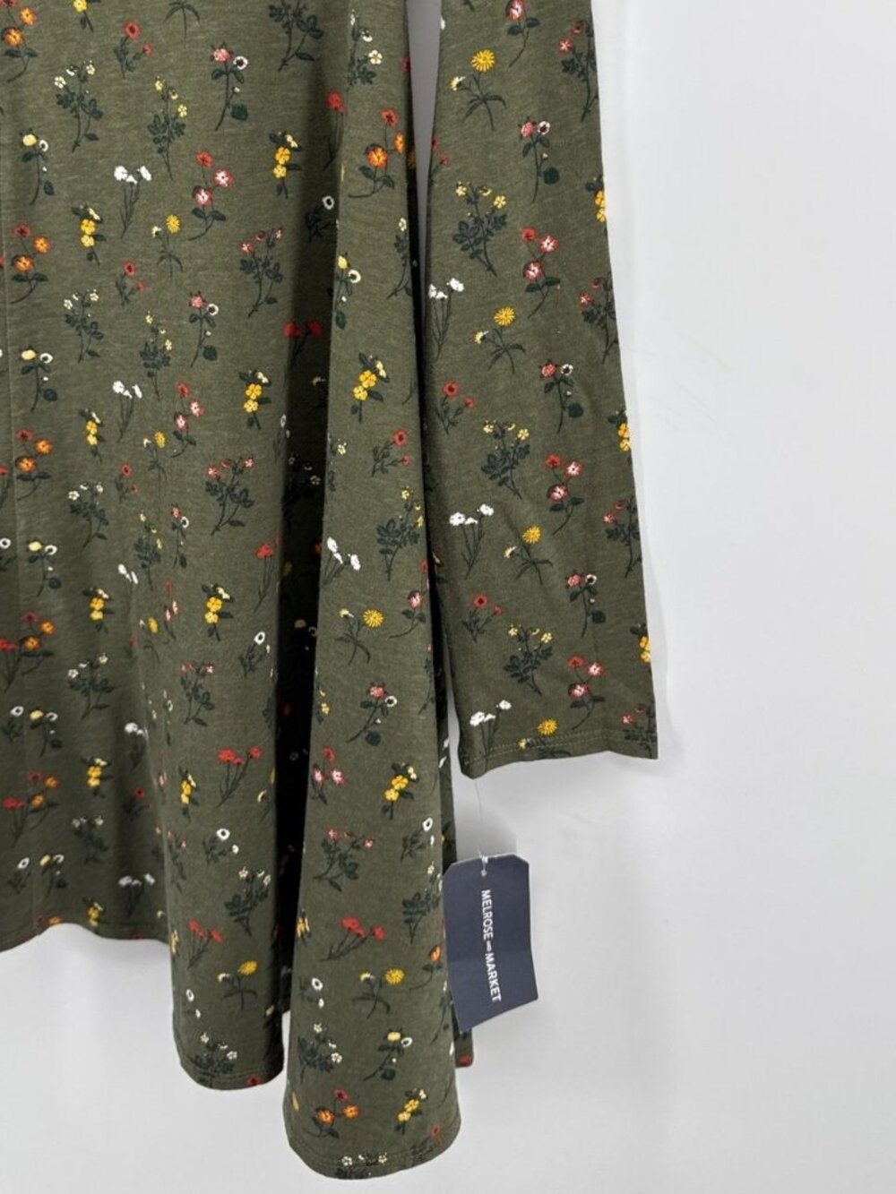 Market Olive Green Floral